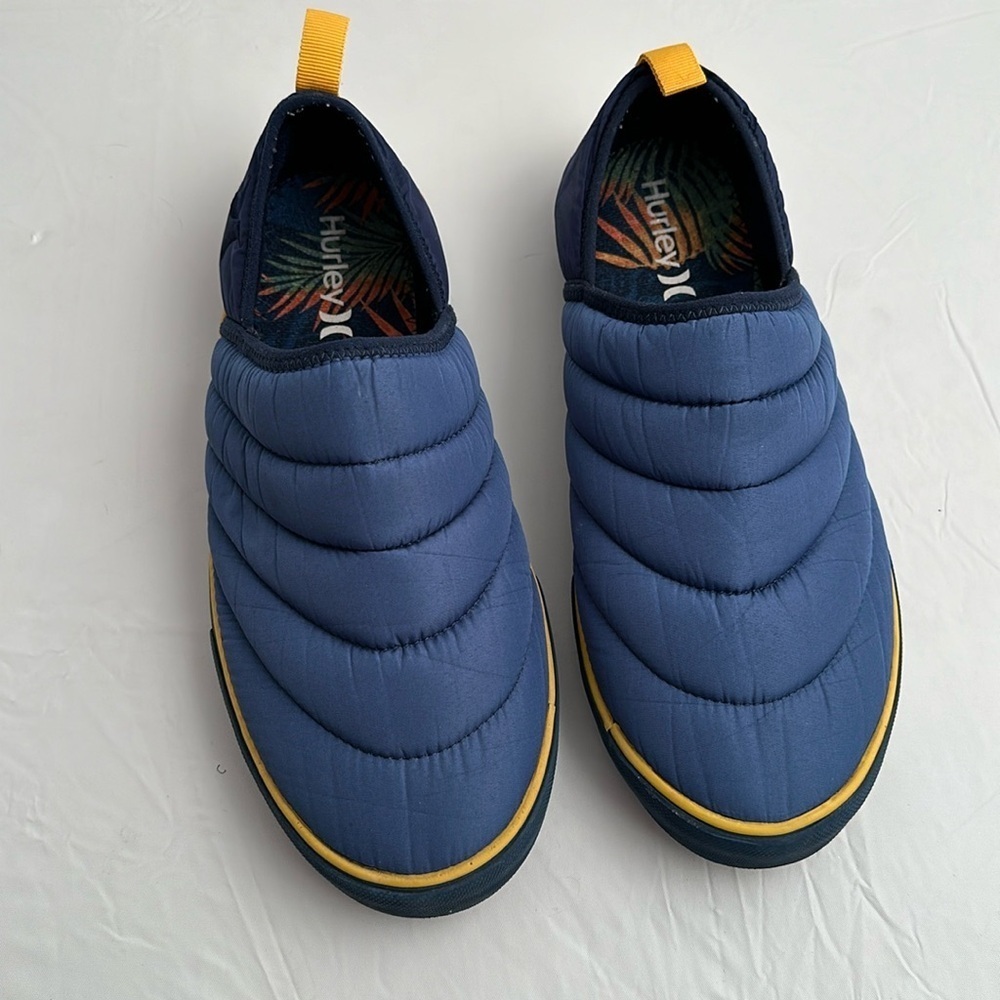 Hurley Puff Chukka blue with yellow trim